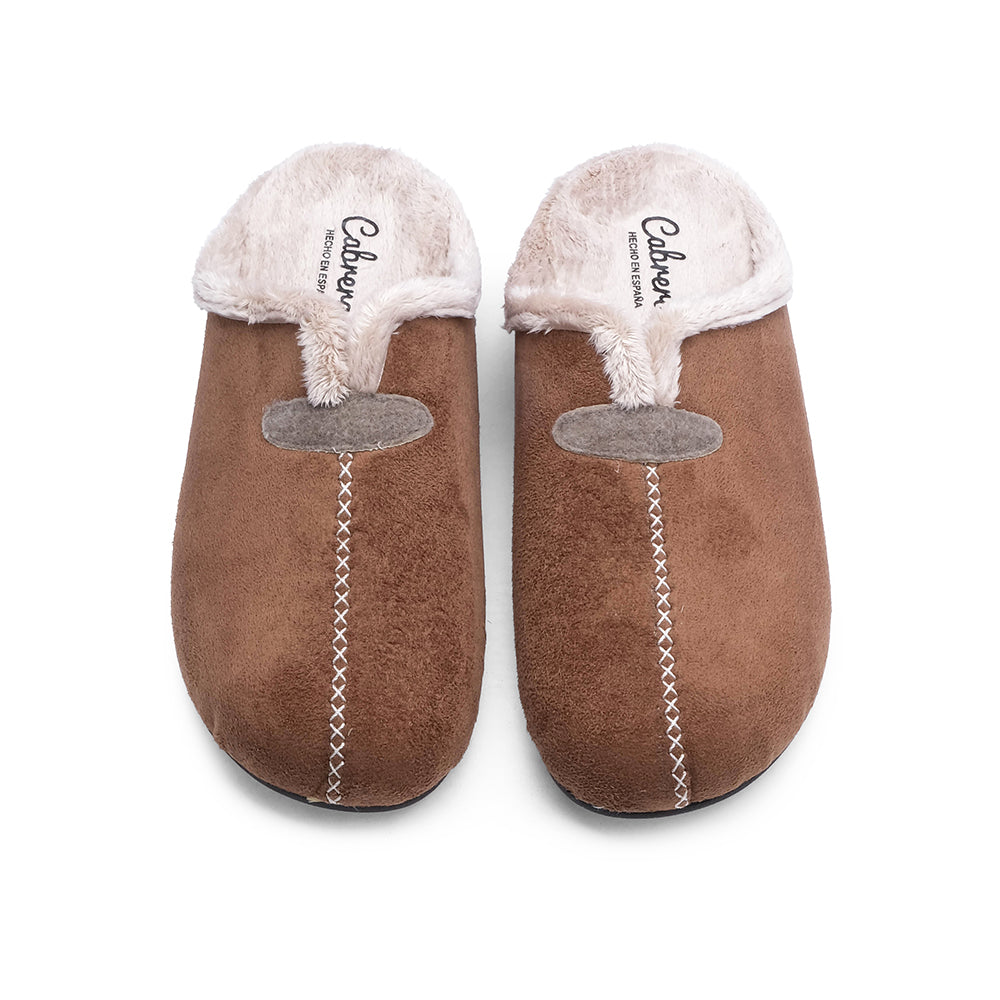 Chinelo Homewear Homem Têxtil Camel
