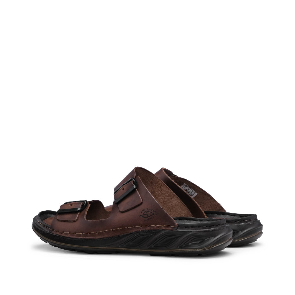 Chinelo Casual Homem Pele Castanho