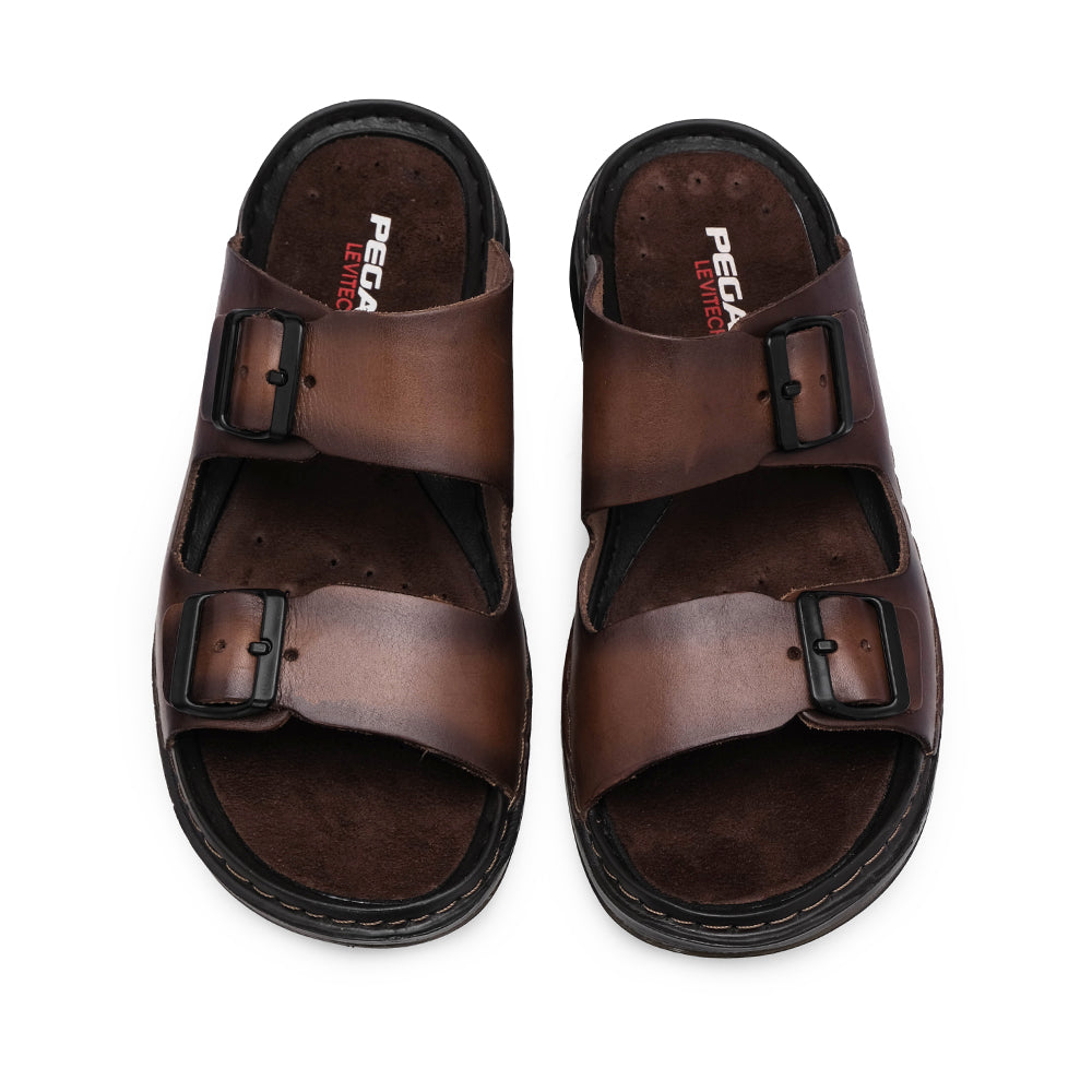 Chinelo Casual Homem Pele Castanho