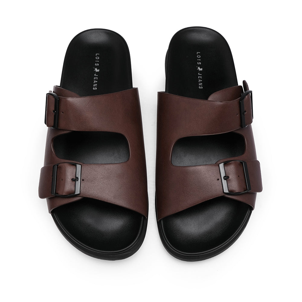 Chinelo Casual Homem Castanho