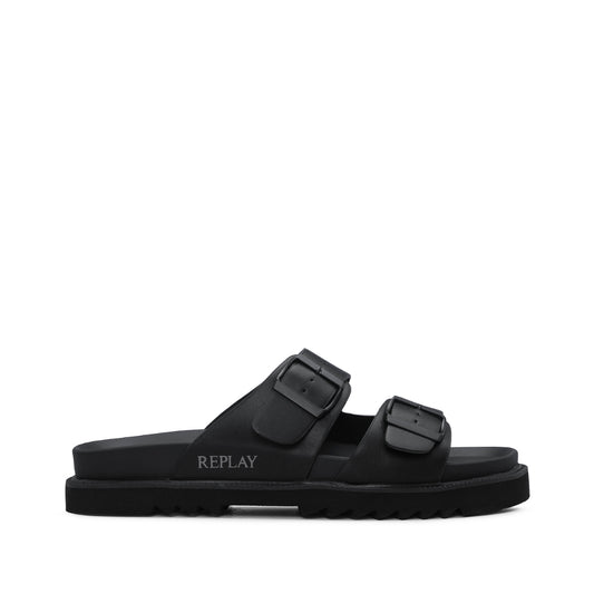 Chinelo Casual Homem Preto