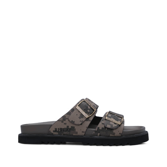 Chinelo Casual Homem Castanho
