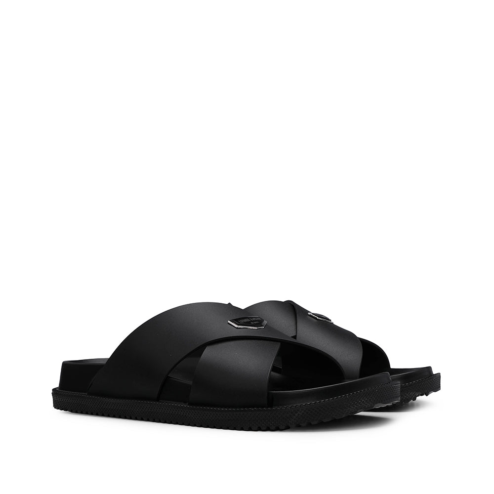 Chinelo Casual Homem Preto