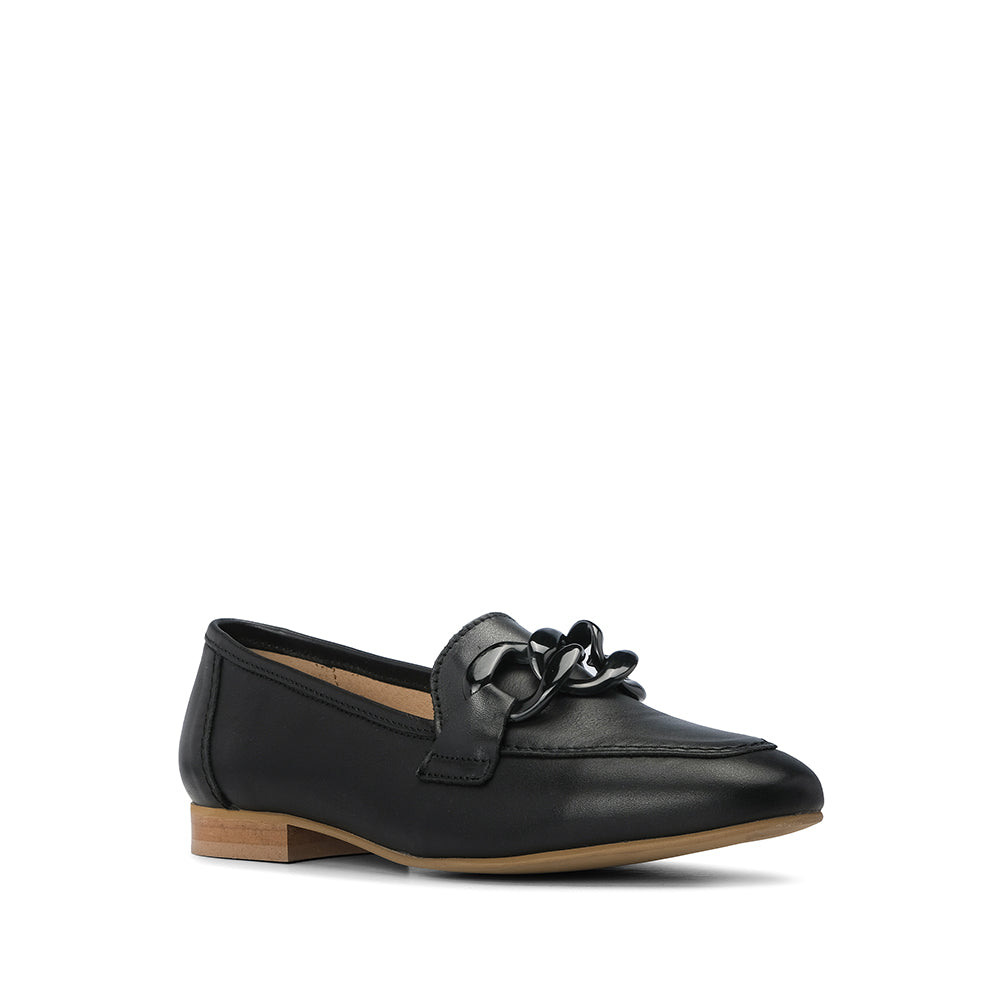 Sapato Casual Mulher Pele Preto