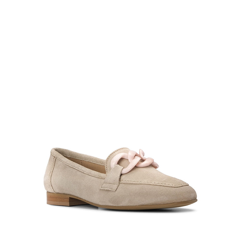 Sapato Casual Mulher Camurça Bege