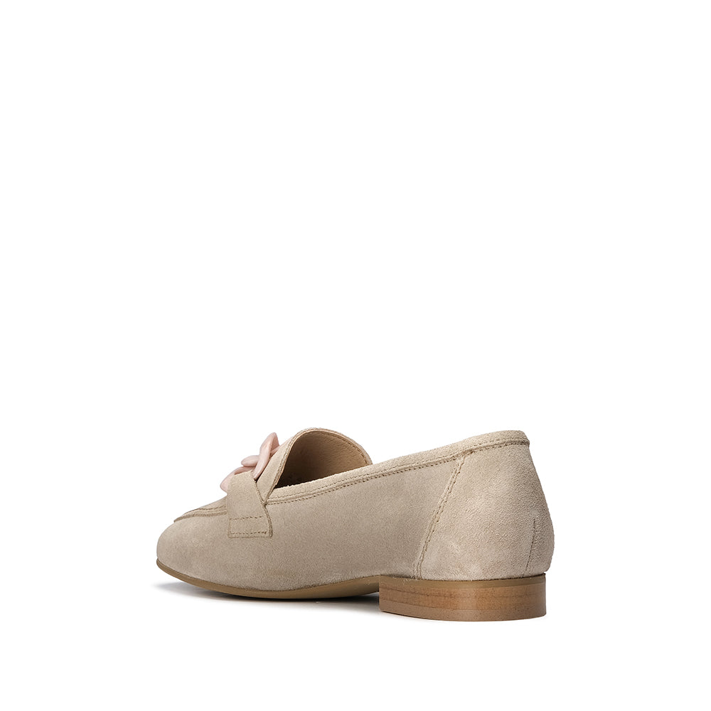 Sapato Casual Mulher Camurça Bege