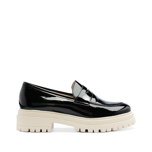 Sapato Mocassim Mulher Verniz Preto