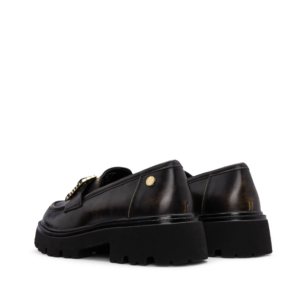 Sapato Mocassim Mulher Bronze
