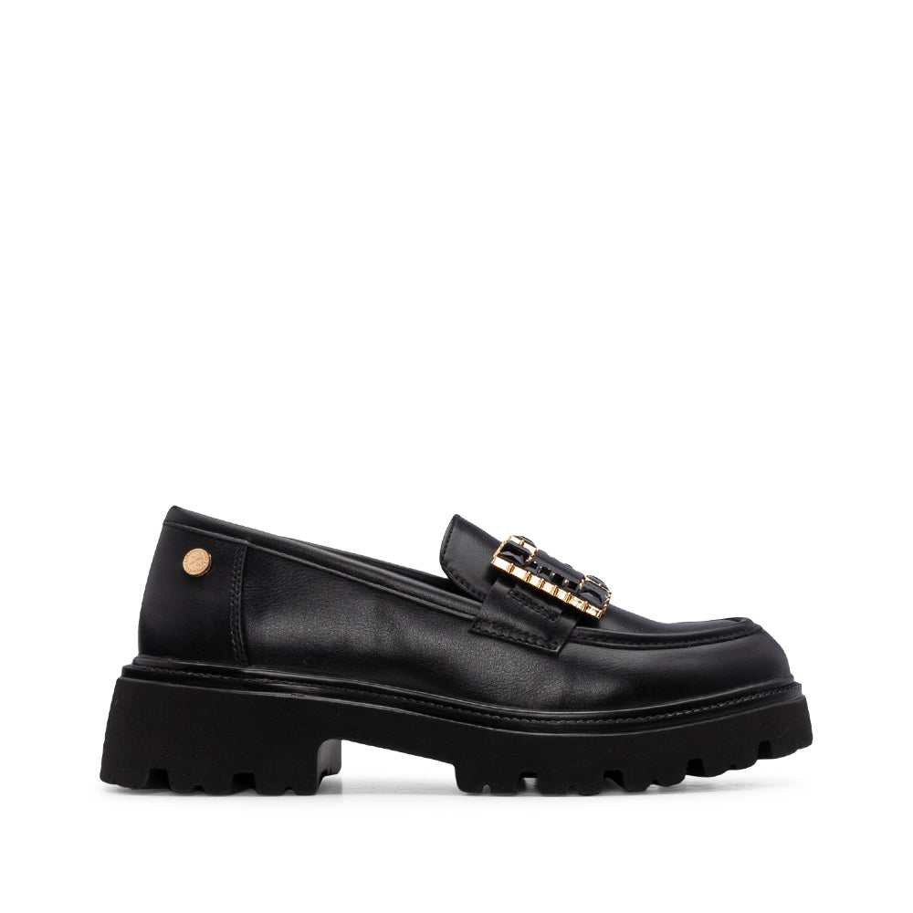 Sapato Mocassim Mulher Preto