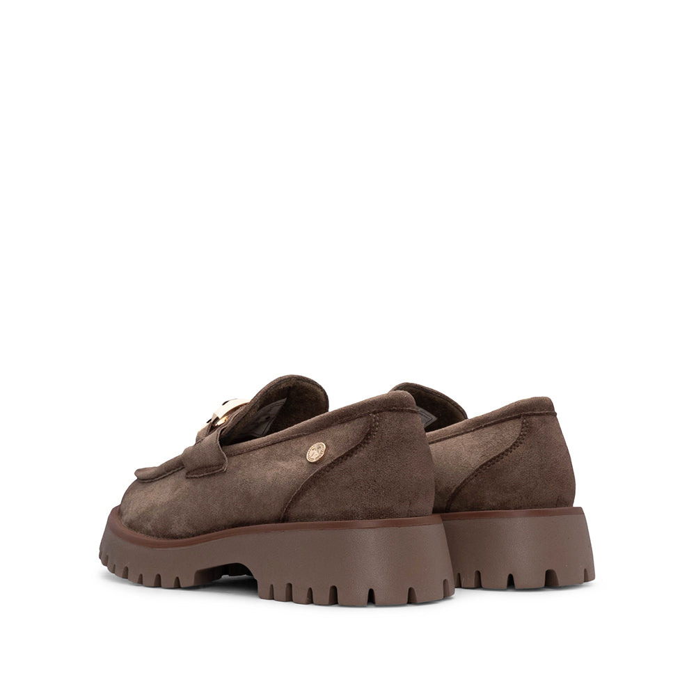 Sapato Mocassim Mulher Bege
