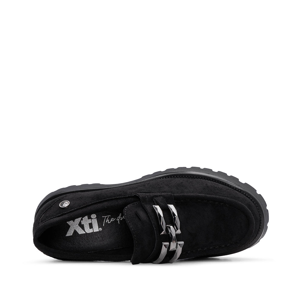 Sapato Mocassim Mulher Preto