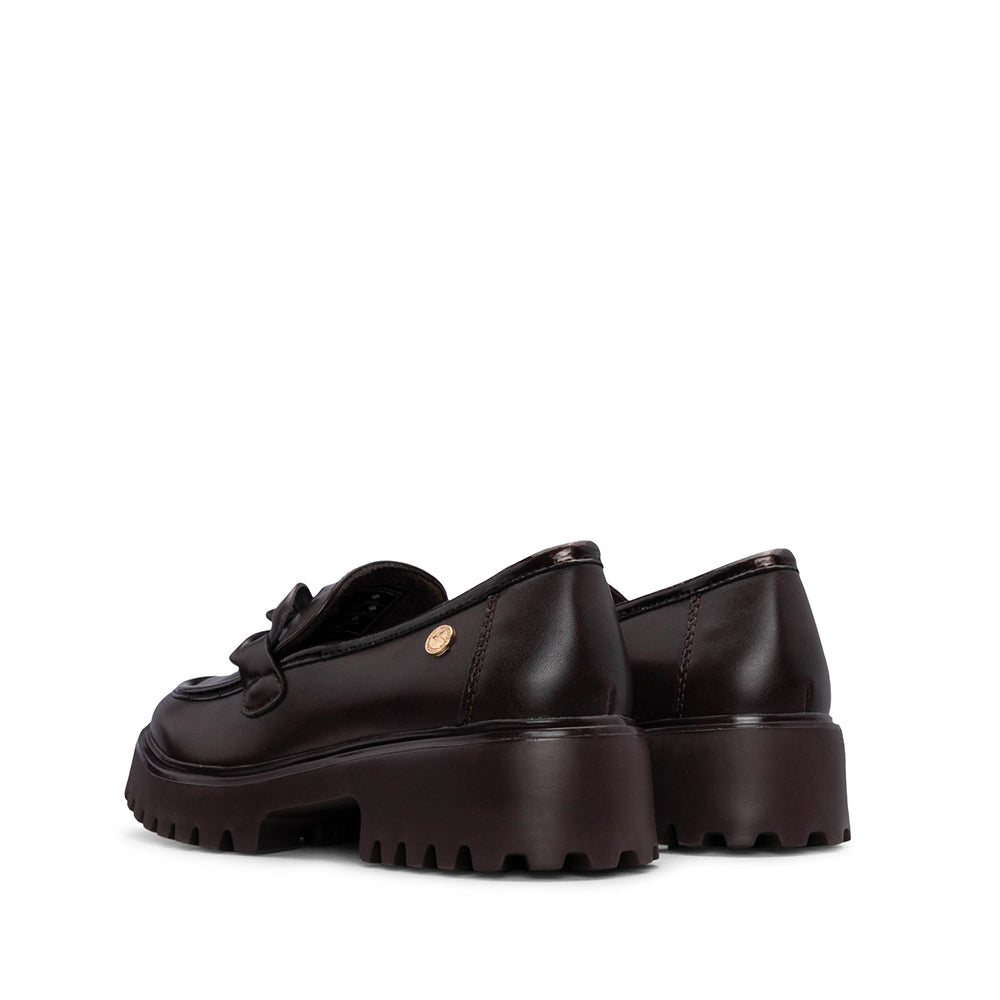 Sapato Mocassim Mulher Castanho