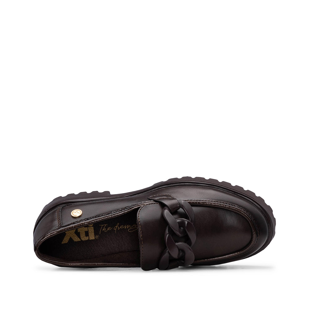 Sapato Mocassim Mulher Castanho