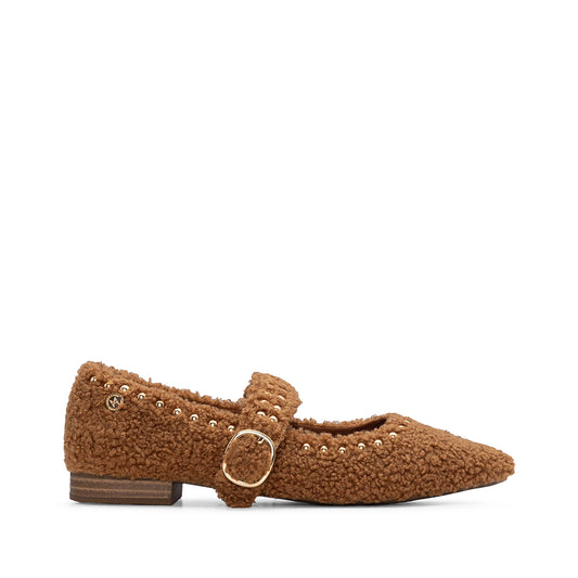 Sapato Sabrinas Mulher Camel