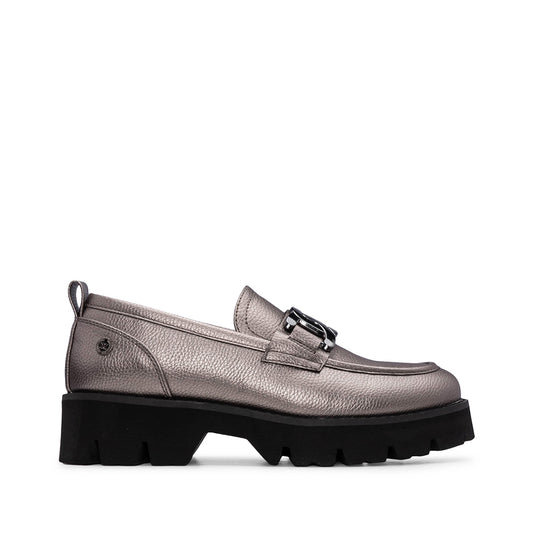 Sapato Mocassim Mulher Plomo