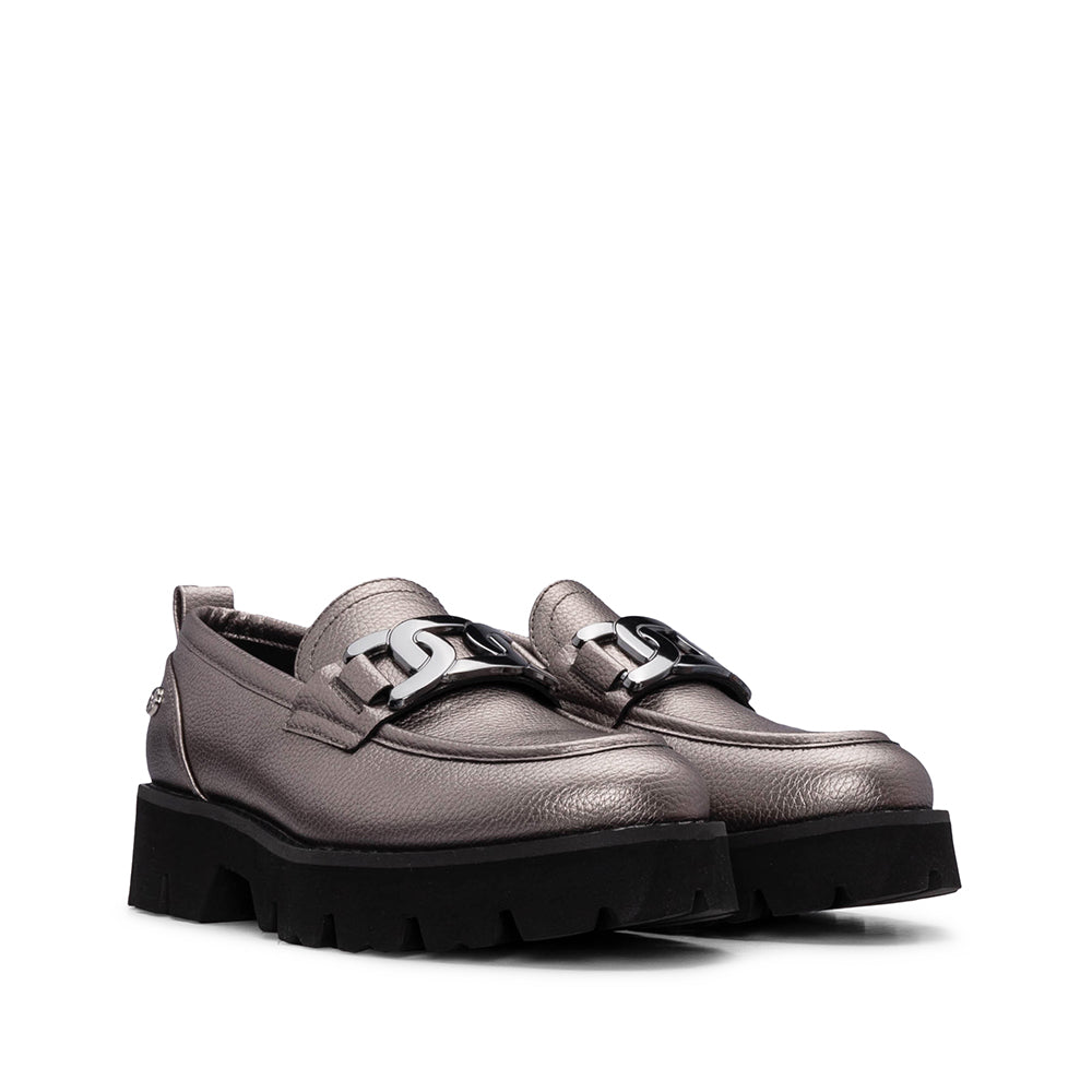 Sapato Mocassim Mulher Plomo