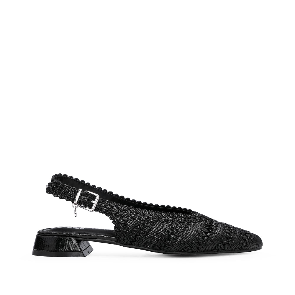 Sapato Salto Raso Mulher Preto