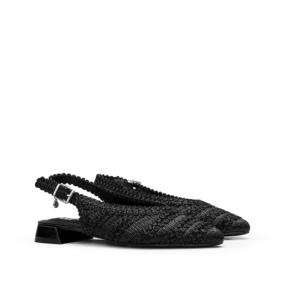 Sapato Salto Raso Mulher Preto
