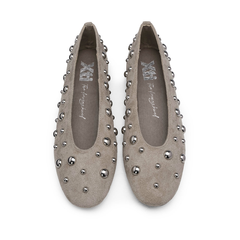 Sapato Sabrinas Mulher Taupe