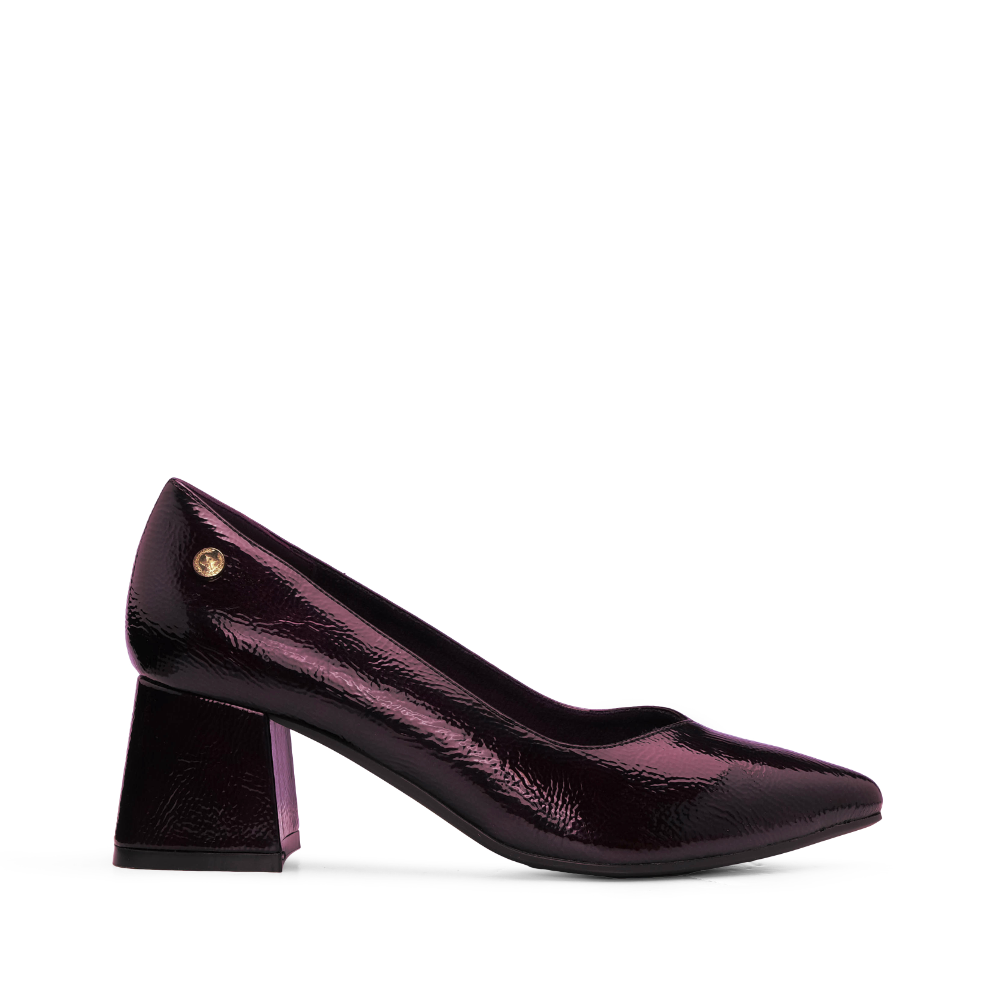 Sapato Salto Médio Mulher Bordeaux