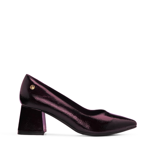 Sapato Salto Médio Mulher Bordeaux
