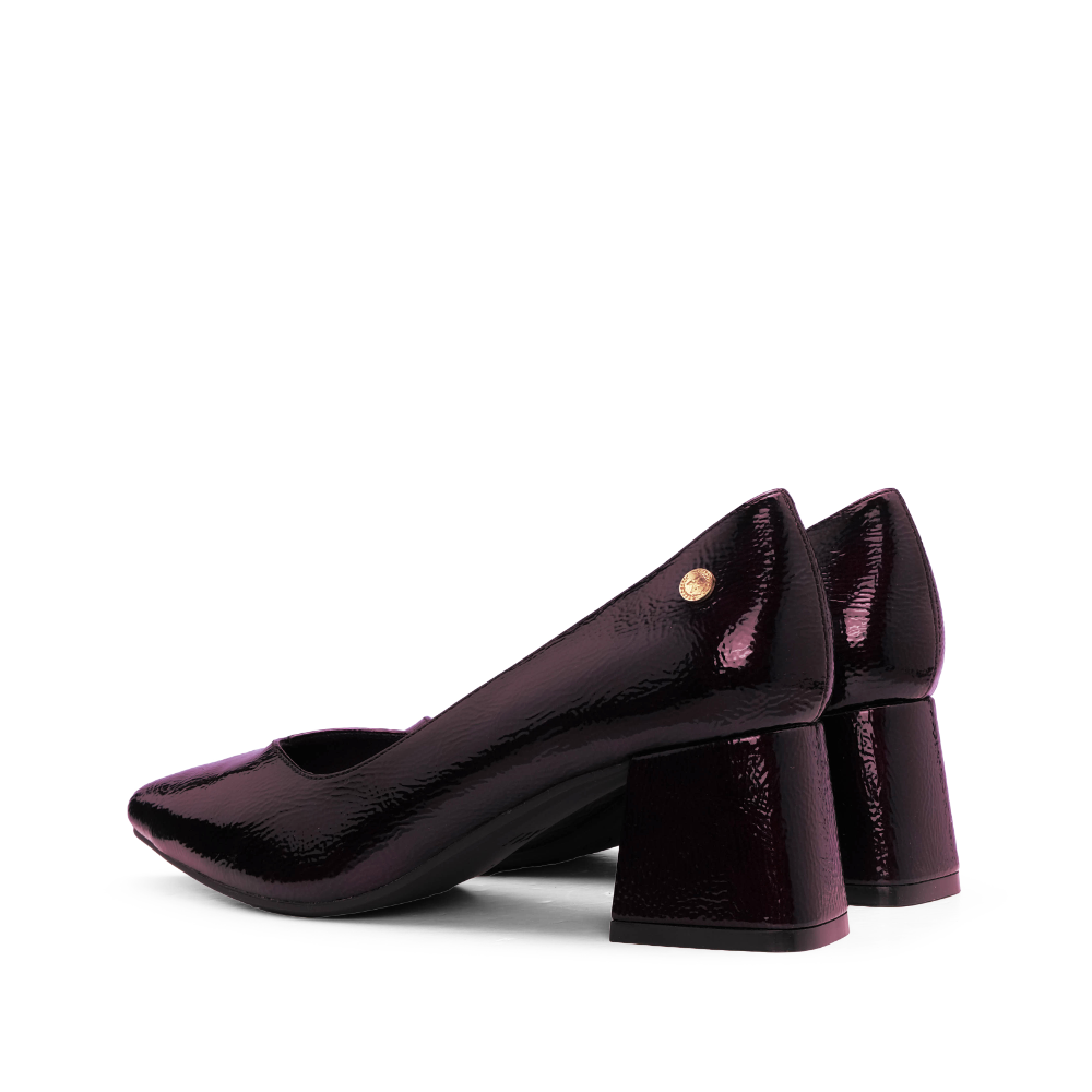 Sapato Salto Médio Mulher Bordeaux