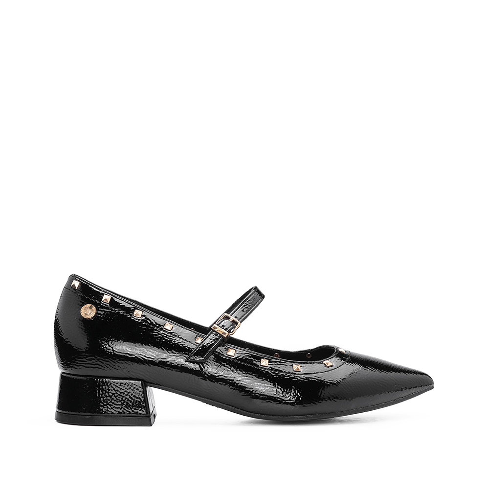 Sapato Mary Jane Mulher Preto