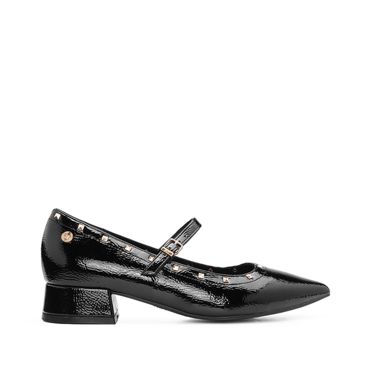 Sapato Mary Jane Mulher Preto