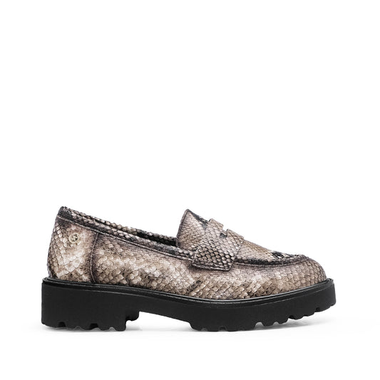 Sapato Mocassim Mulher Cobre