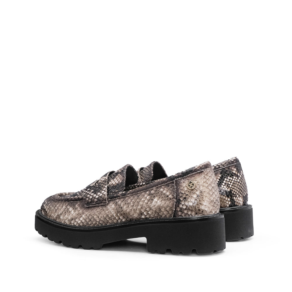 Sapato Mocassim Mulher Cobre