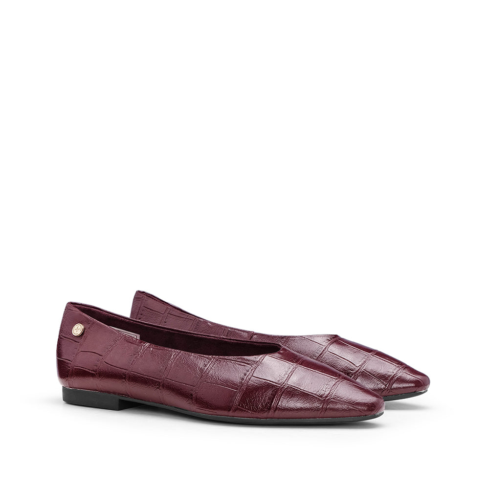 Sapato Sabrinas Mulher Bordeaux