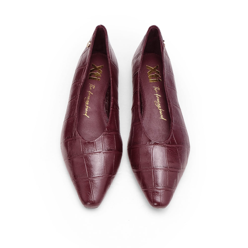 Sapato Sabrinas Mulher Bordeaux
