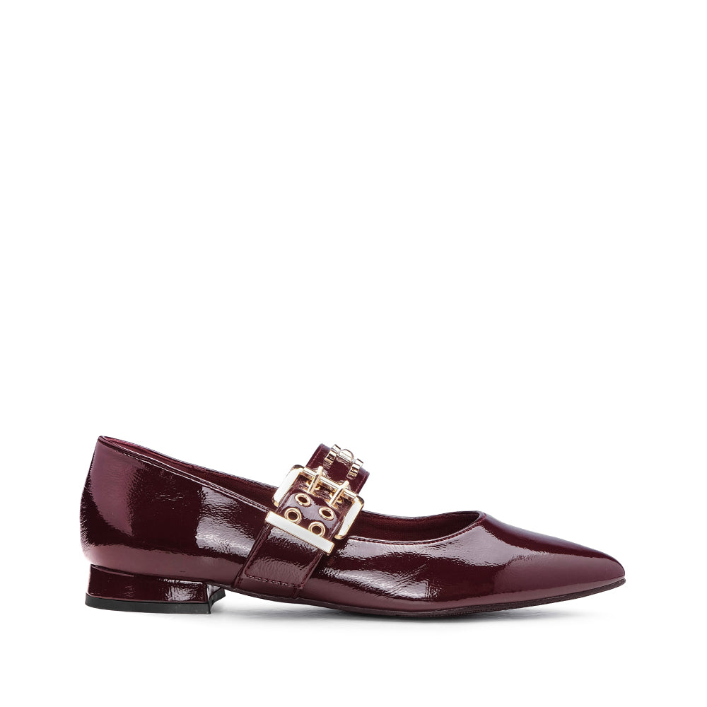 Sapato Sabrinas Mulher Bordeaux