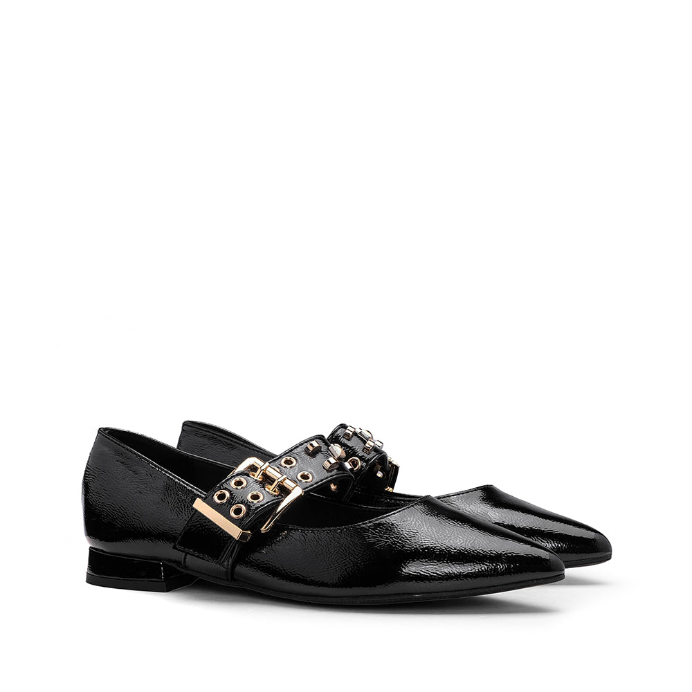 Sapato Sabrinas Mulher Preto