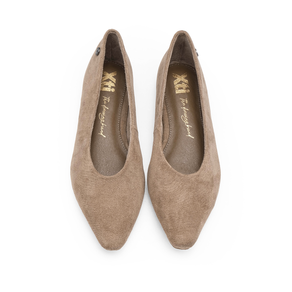 Sapato Sabrinas Mulher Taupe