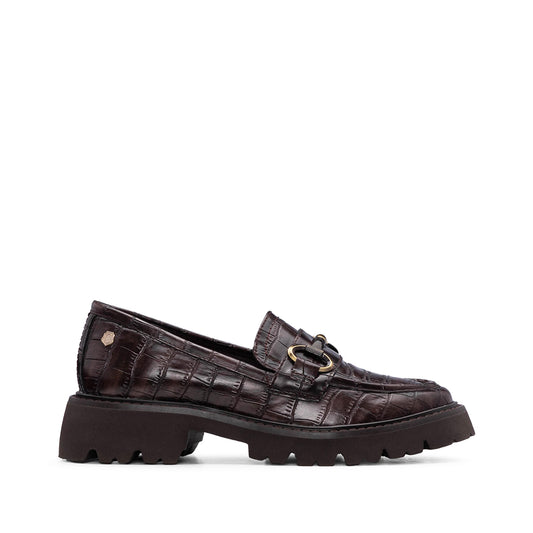 Sapato Mocassim Mulher Castanho