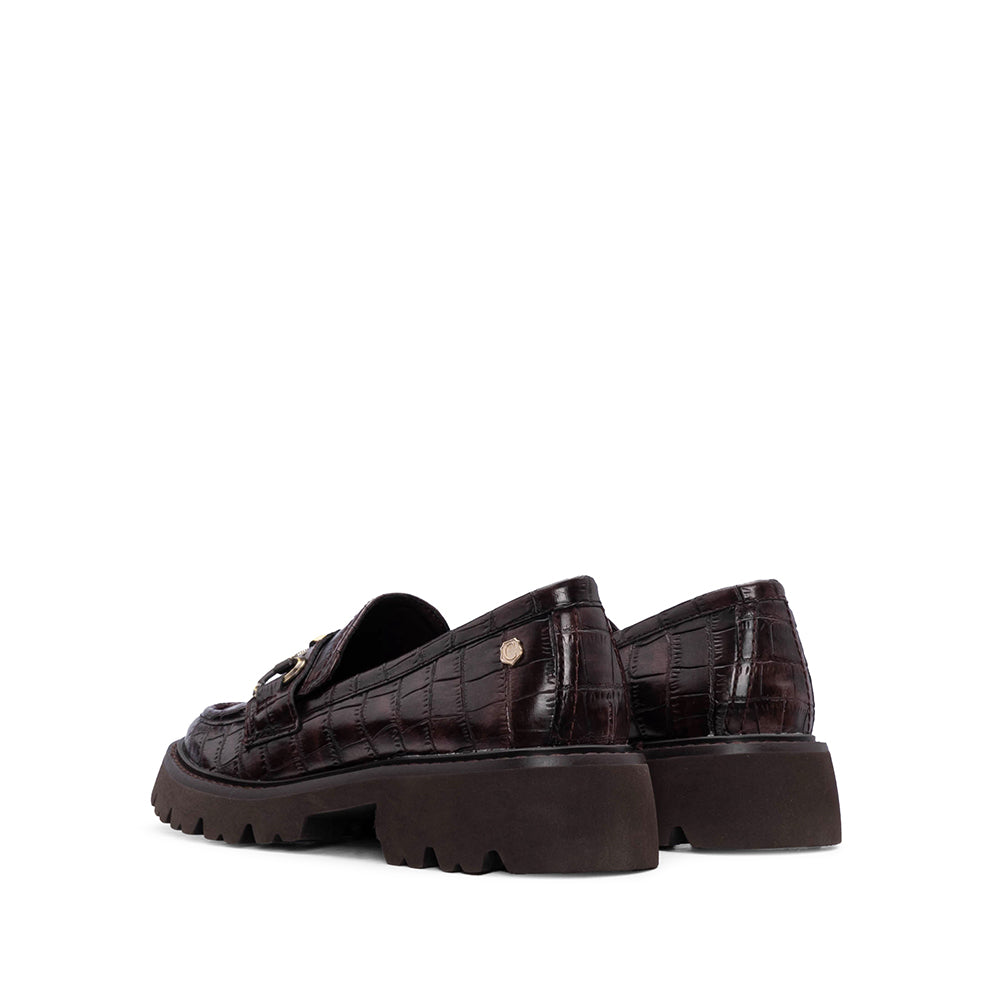 Sapato Mocassim Mulher Castanho