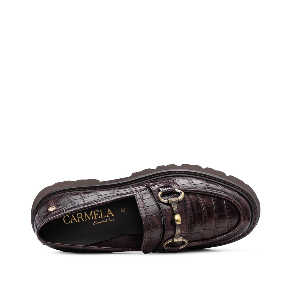 Sapato Mocassim Mulher Castanho
