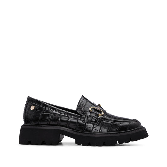 Sapato Mocassim Mulher Preto