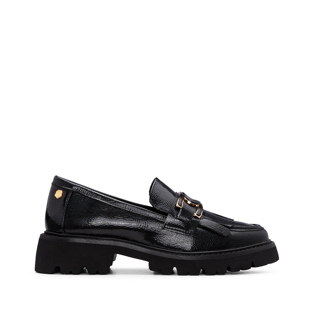 Sapato Mocassim Mulher Preto