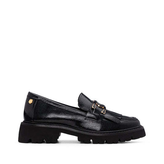 Sapato Mocassim Mulher Preto