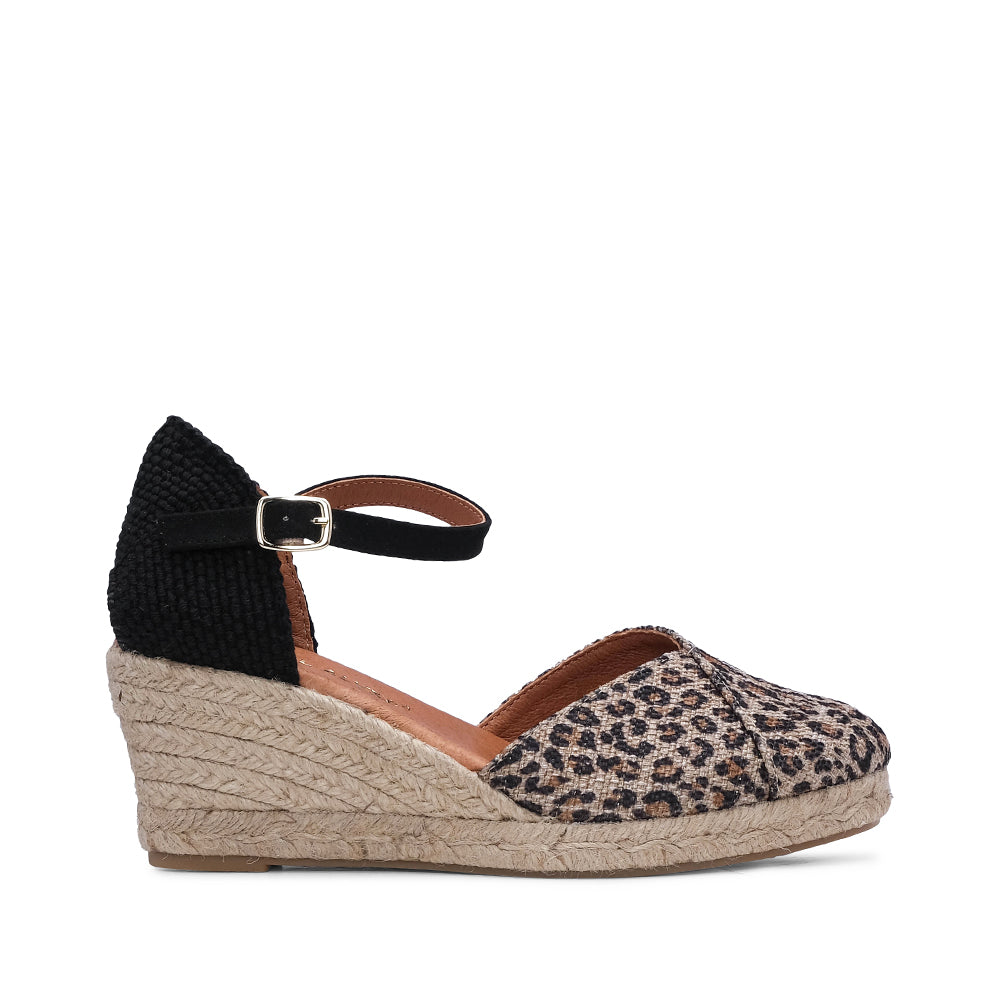 Sapato Alpercatas Mulher Pele Leopardo