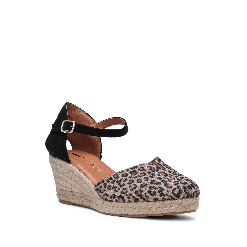 Sapato Alpercatas Mulher Pele Leopardo