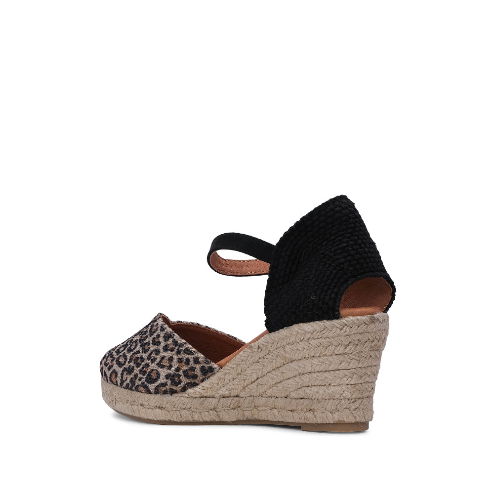 Sapato Alpercatas Mulher Pele Leopardo