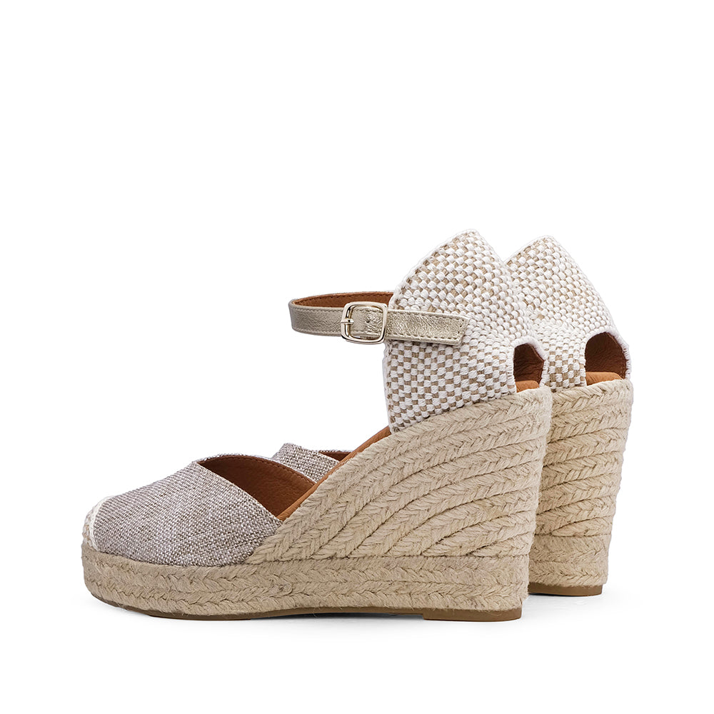 Sapato Alpercatas Mulher Platino