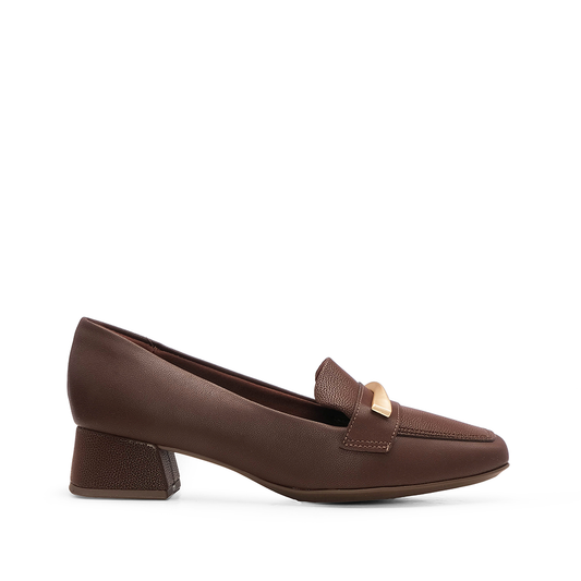Sapato Mocassim Mulher Castanho