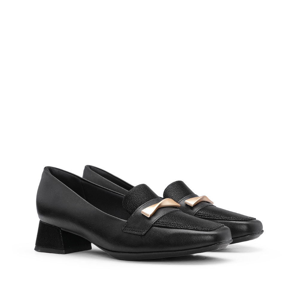 Sapato Mocassim Mulher Preto