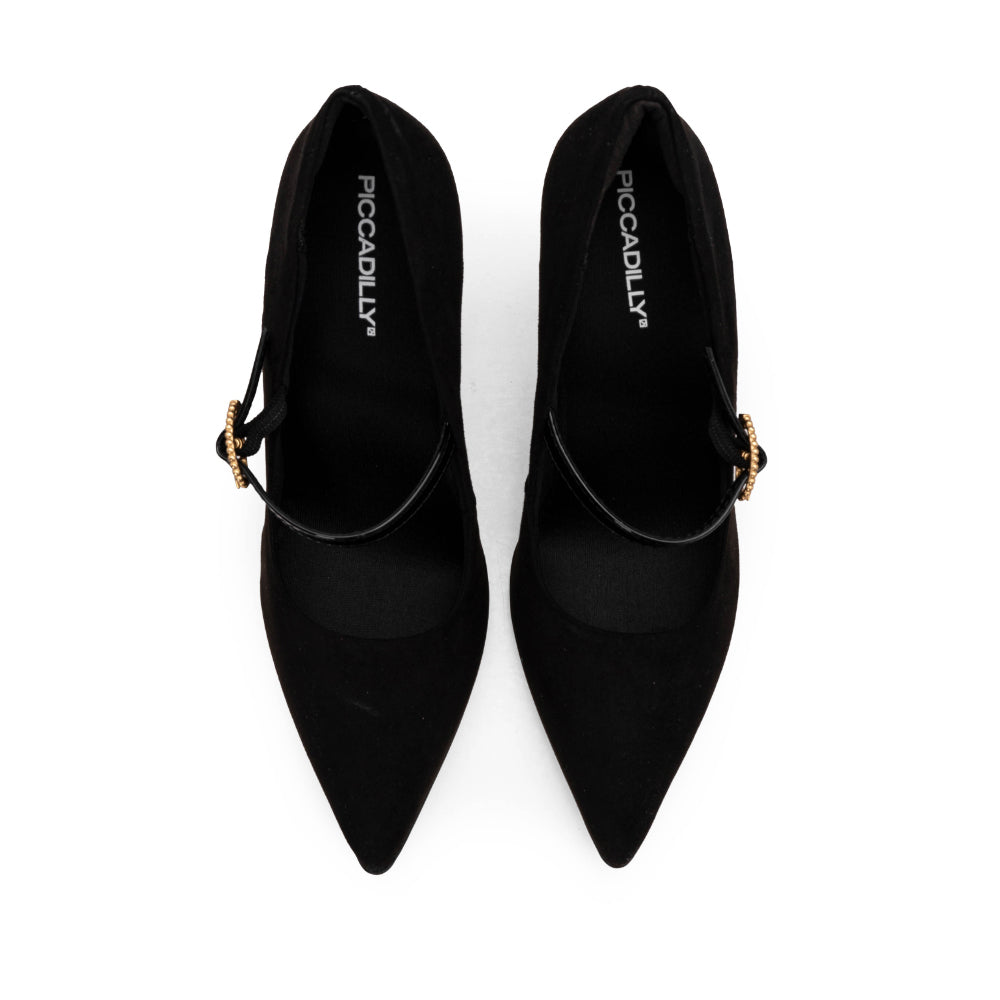 Sapato Mary Jane Mulher Preto