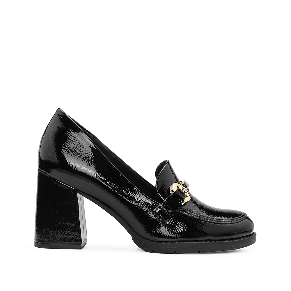 Sapato Salto Alto Mulher Verniz Preto