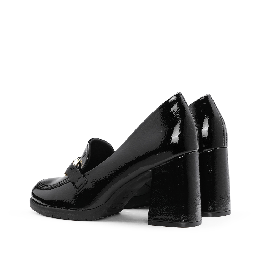 Sapato Salto Alto Mulher Verniz Preto